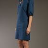 Labour Of Love Asymmetric Dress in Blue - Lyst