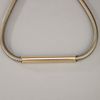 Lanvin Tubular Necklace in Gold - Lyst