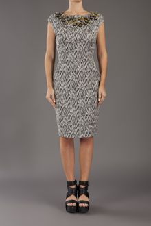 Lela Rose Cap Sleeve Dress - Lyst