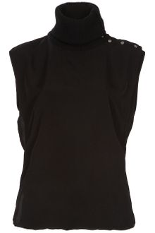 Mm6 By Maison Martin Margiela Sleeveless Top - Lyst