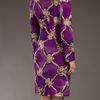 Mary Katrantzou Bow Print Dress in Purple (pink) - Lyst