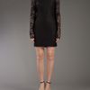 Mcq By Alexander Mcqueen Lace Dress in Black - Lyst