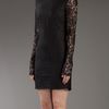 Mcq By Alexander Mcqueen Lace Dress in Black - Lyst