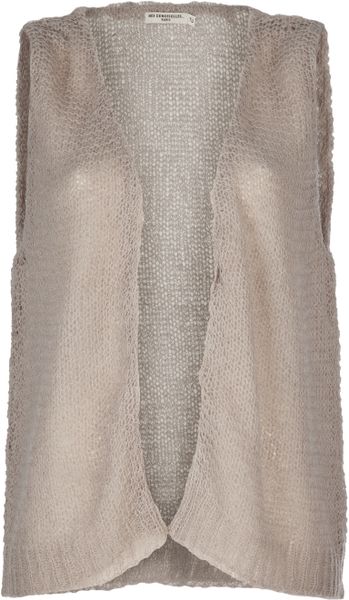 Mes Demoiselles Lenny Gilet in Beige - Lyst