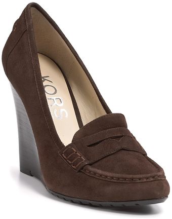 Michael Kors Kors Ingel Wedge Pumps - Lyst