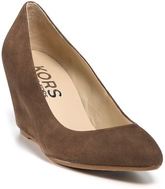 Michael Kors Kors Lacey Wedge Pumps - Lyst