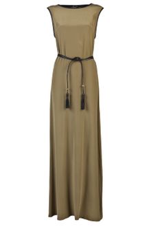 Morgan Carper Long Silk Dress - Lyst