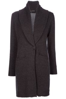 Ralph Lauren Black Label Shawl Collar Cardigan - Lyst