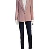 Satine Label Katherine Blazer in Pink - Lyst