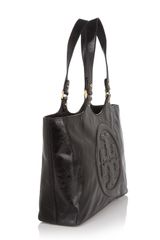 Tory Burch Burch Bombe Leather Tote