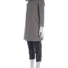 Undercover Faux Fur Collar Coat in Gray (grey) - Lyst