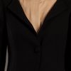Valentino Wool Jacket in Black - Lyst
