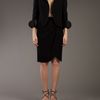 Valentino Wool Jacket in Black - Lyst