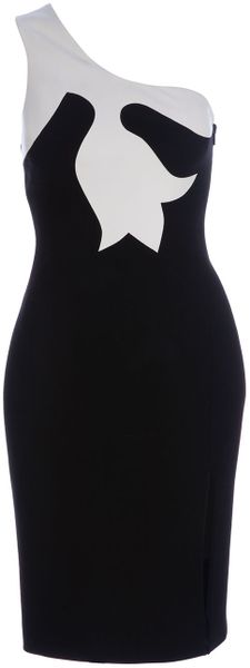 Versace Asymmetric Dress - Lyst