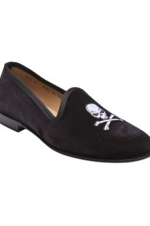 Del Toro Shoes Velvet Loafer Flat - Lyst