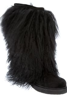 Moncler Sheep Skin Boot - Lyst
