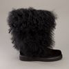 Moncler Sport Lamb Skin Fur Boot in Black - Lyst