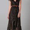 Odylyne Hummingbird Dress in Gold - Lyst