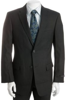 Tommy Hilfiger Navy Pin Dot Wool Blend Nathan 2-button Trim Fit Suit with Flat Front Pants - Lyst