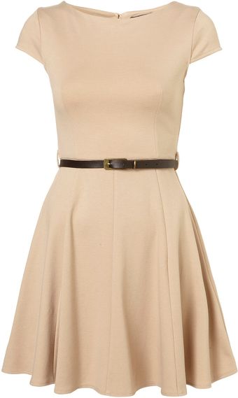 Topshop Sleeveless Skater Dress By Rare** - Lyst