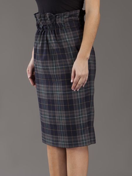plaid skirt fashion