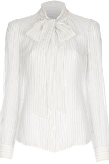 Dolce & Gabbana Pussy Bow Blouse - Lyst