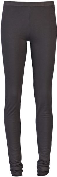 Drkshdw By Rick Owens Jersey Legging in Blue - Lyst