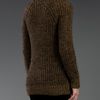 Junya Watanabe Turtle Neck Sweater in Brown - Lyst