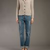 Massimo Alba Cashmere Chunky Knit Cardigan in Beige (nude) - Lyst