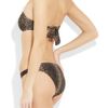 Melissa Odabash Martinique Twisted Bandeau Bikini in Animal - Lyst