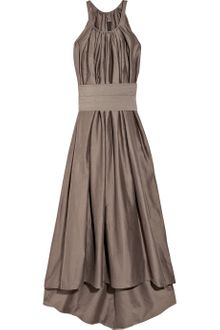 Rick Owens Cotton and Silk-blend Maxi Dress - Lyst