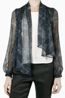 Haute Hippie Printed Blouse - Lyst