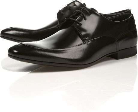 Topman Nero Lace Shoes in Black for Men | Lyst
