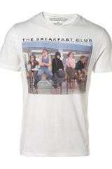 Topman White Breakfast Club T-shirt