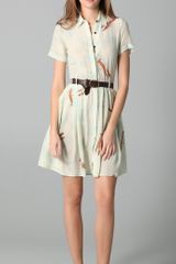 Antipodium Paradiso Print Shirtdress