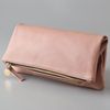 Clare Vivier Fold Over Clutch in Beige (nude) - Lyst