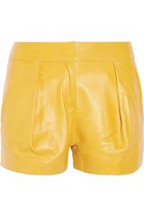 Emma Cook Leather Shorts