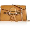 Gucci Emily Leather Shoulder Bag in Brown (caramel) - Lyst