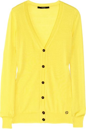  Fine-Knit Cashmere Cardigan 