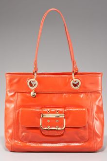 Milly Jordyn Patent Tote - Lyst