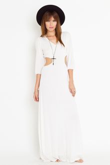 Nasty Gal Waisted Maxi Dress - Lyst