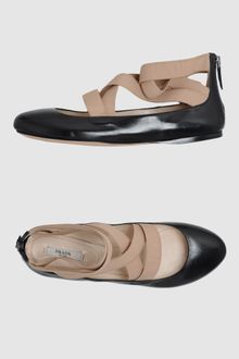 Prada Ballet Flats - Lyst
