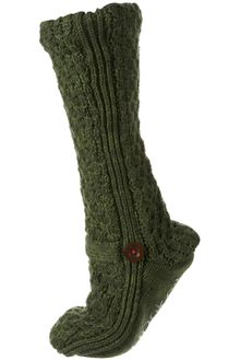 Topshop Urban Knit Texture Boot Socks - Lyst
