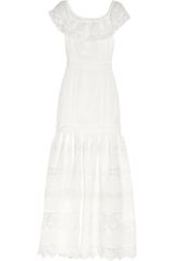 Alice By Temperley Esmeralda Lace-Trimmed Georgette Gown