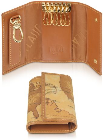 Alviero Martini 1a Classe Geo Print Key Holder - Lyst