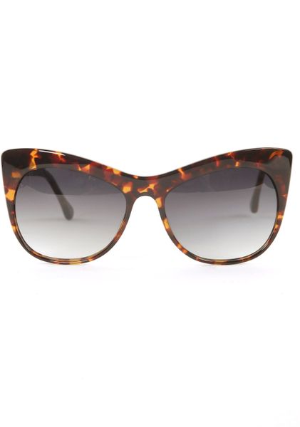 Elizabeth And James Lafayette Sunglasses  Dark Tortoise in Brown - Lyst
