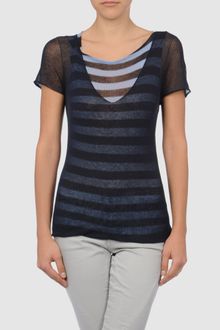Emporio Armani Short Sleeve Jumper - Lyst