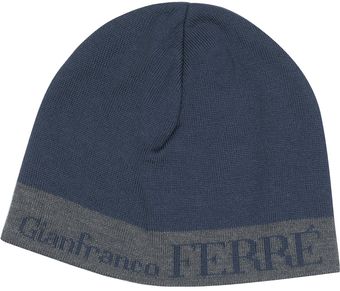 Gianfranco Ferré Color Block Skull Cap - Lyst