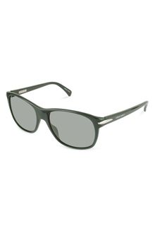 Giorgio Armani Signature Round Plastic Sunglasses - Lyst
