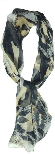Givenchy Leopard Silk Foulard in Black (leopard) - Lyst
